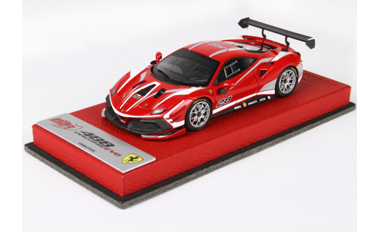 BBR BBRC237PRE Ferrari 488 Challenge 2020 - Rosso Corsa 322 1:43