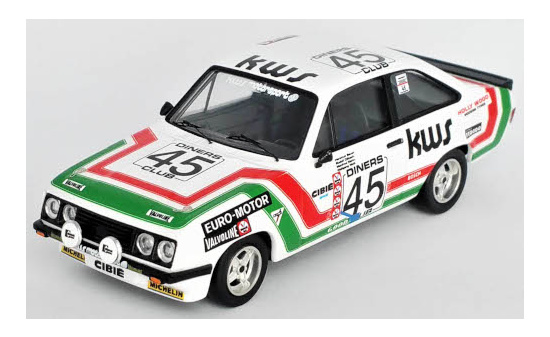 Trofeu RRBE32 Ford Escort MKII RS 2000, No.45, KWS Motorsport, 24h Spa, H.Bauer/R.Dötsch/M.Mohr/W.Wolf, 1978 1:43