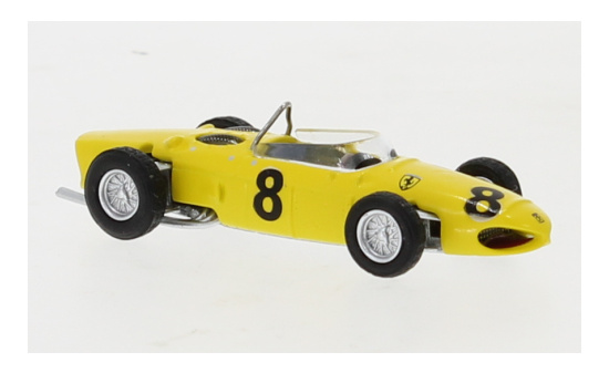 Brekina 22992 Ferrari F 156, gelb, No.8, Formel 1, O. Gendebien, 1961 1:87
