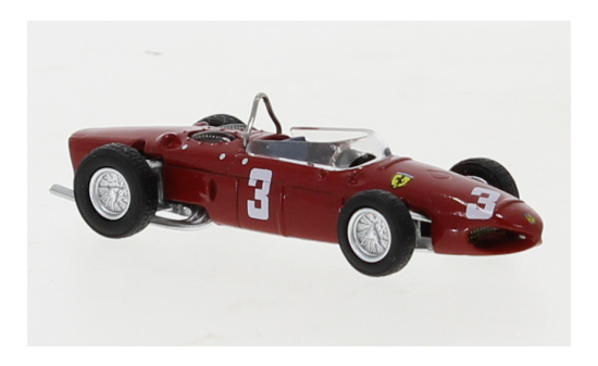 Brekina 22991 Ferrari F 156, rot, No.3, Formel 1, R. Rodriguez, 1961 - Vorbestellung 1:87