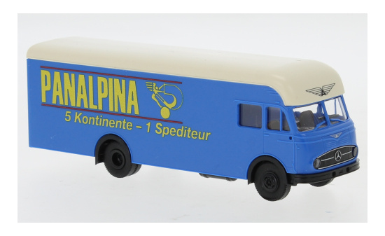 Brekina 57232 Mercedes LP 322 Möbelwagen, Panalpina (A), 1960 1:87