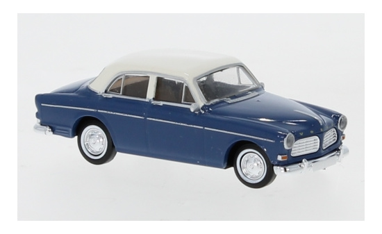 Brekina 29239 Volvo Amazon, blau/weiss, 4trg, 1956 1:87