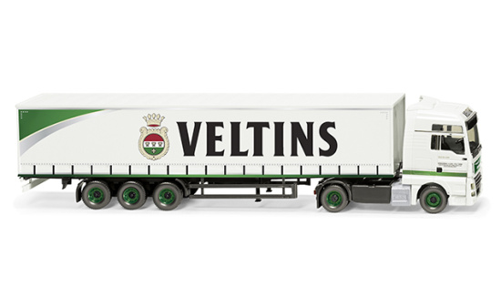 Wiking 053710 Gardinenplanensattelzug (MAN TGX Euro 6c) 