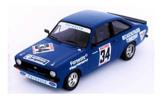 Trofeu RRAC24 Ford Escort MK II, No.34, Vila do Conde, A.Carreira, 1980 1:43