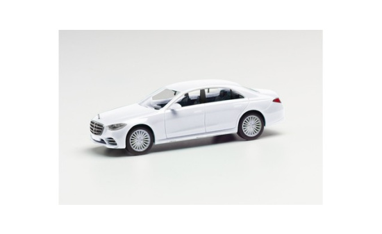 Herpa 420907-002 Mercedes-Benz S-Klasse, weiß 1:87