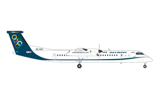 Herpa 571661 Olympic Air Bombardier Q400 - SX-OBG 1:200