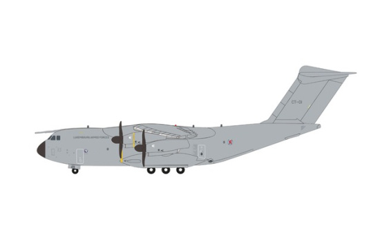 Herpa 571722 Luxembourg Army Air Force Airbus A400M Atlas - 15th Air Transport Wing (Bi-National Unit),Melsbroek Air Base CT-01 - Vorbestellung 1:200