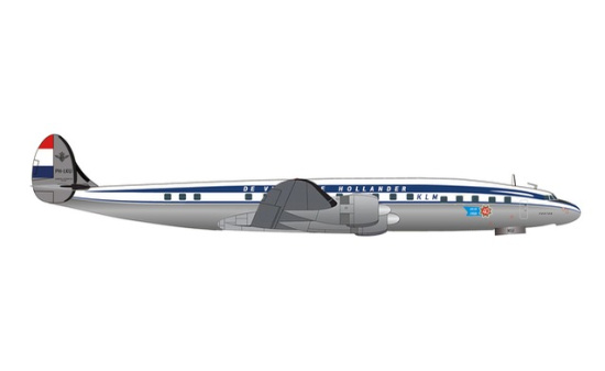 Herpa 571746 KLM Lockheed L-1049C Super Constellation PH-LKU Photon - Vorbestellung 1:200