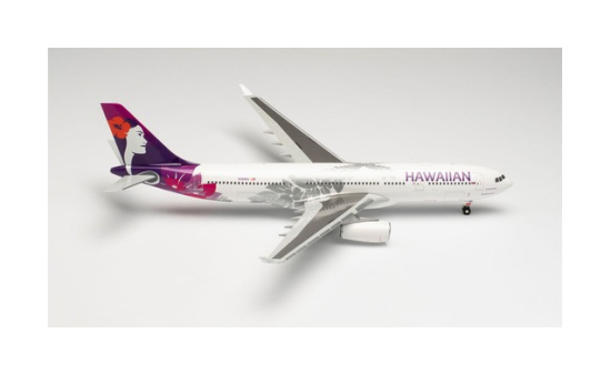 Herpa 571753 Hawaiian Airlines Airbus A330-200 N389HA Kealiiokonaikalewa 1:200