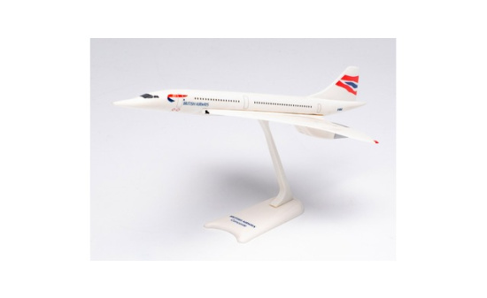 Herpa 613439 British Airways Aérospatiale-BAC Concorde G-BOAC 1:250