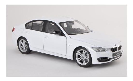 Welly WEL18043White BMW 335i - weiss 1:18