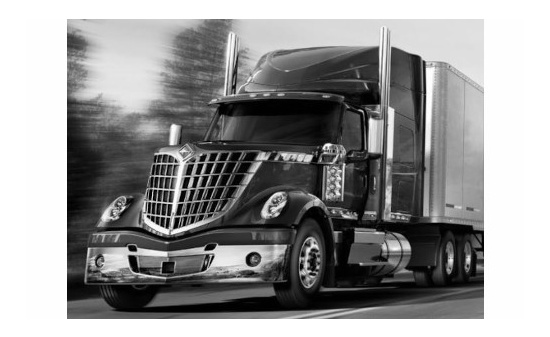 IXO TR103 International Lonestar, metallic-dunkelrot, 2010 1:43