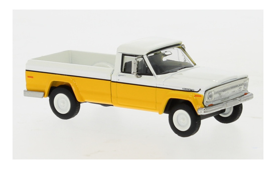 Brekina 19814 Jeep Gladiator B, weiss/gelb, 1968 1:87