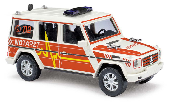 Busch 51465 Mercedes G-Kl. 08 Notarzt 1:87