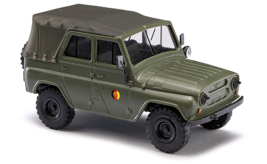 Busch 52112 UAZ 469 NVA Nachsicht SW - Vorbestellung 1:87