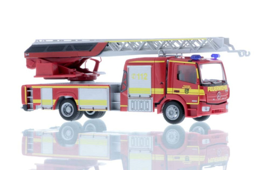 Rietze 71654 Magirus DLK Atego ´19 L-AS FW Neuhaus a. Rennweg, 1:87 1:87