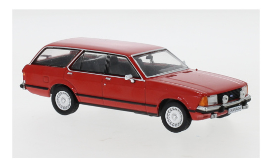 IXO CLC361N Ford Granada MK II Turnier 2.8i GL, rot, 1978 1:43