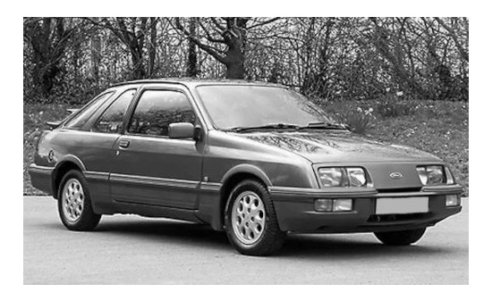 IXO CLC380N Ford Sierra XR4i, metallic-blau, 1984 1:43