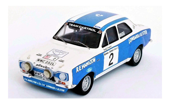 Trofeu RRIR04 Ford Escort MK I, RHD, No.2, Team Castrol, Circuit of Irland, A.Boyd/B.Crawford, 1974 1:43