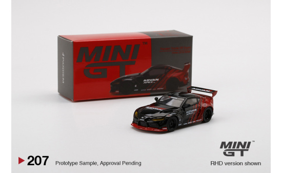 Mini GT MGT00207-L Pandem Toyota GR Supra V1.0  Advan SEMA 2019 (LHD) 1:64