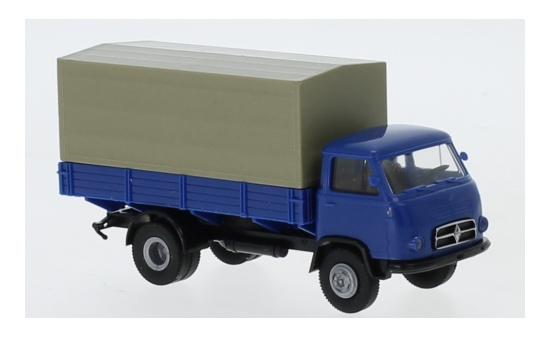 Brekina BRE43224 Borgward B 655 PP - blau , schwarz - Vorbestellung 1:87