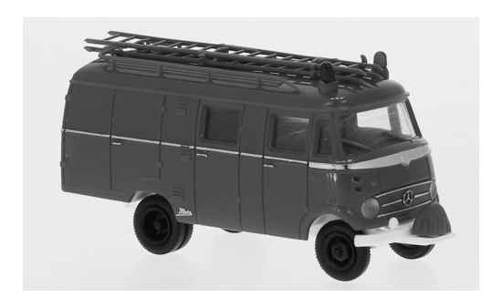 Brekina 10207 Mercedes Bauteile für einen MB LF319 LF8, rot/weiss, 1956 1:87