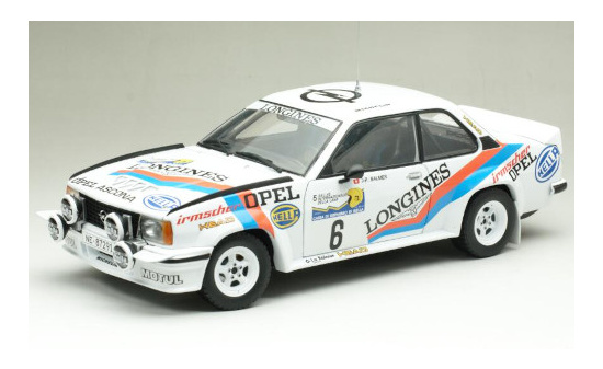 Sun Star 5377 Opel Ascona B 400, No.6, Irmscher, Longines, Rally Lana, J-P.Balmer/F.Cavalli, 1982 1:18