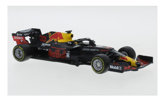 Bburago 18-38052 Red Bull Honda RB16, No.33, Aston Martin Red Bull Racing, Red Bull, Formel 1, GP Abu Dhabi, M.Verstappen, 2020 1:43