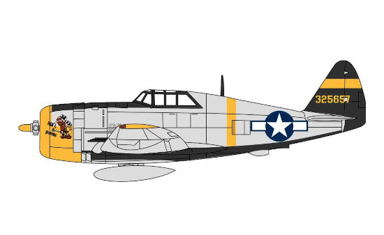 Oxford AC117 Republic P-47 Thunderbolt, 333rd FS318FG, Capt. Daniel Boone - Vorbestellung 1:72