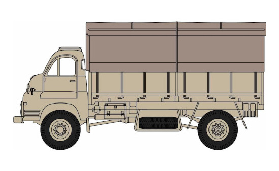Oxford OXF76RL002 Bedford RL - 58 Company RASC Cyprus 1:76