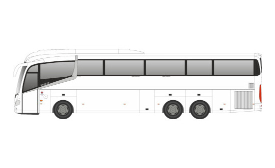 Oxford OXF76IR6009 Irizar I6 - weiss 1:76