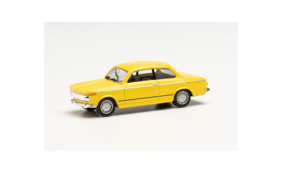 Herpa 022309-002 BMW 1602 Limousine, gelb - Vorbestellung 1:87