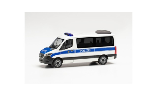 Herpa 096584 Mercedes-Benz Sprinter 18 FD Polizei Berlin - Vorbestellung 1:87