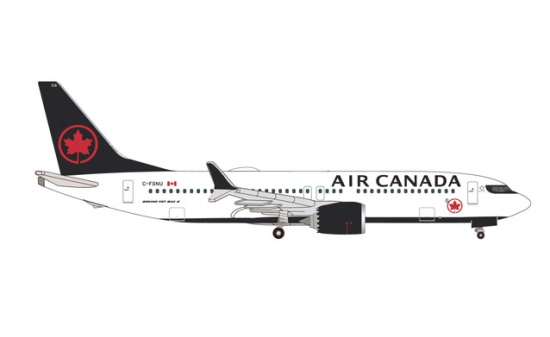 Herpa 535601 Air Canada Boeing 737 Max 8 C-FSNU 1:500
