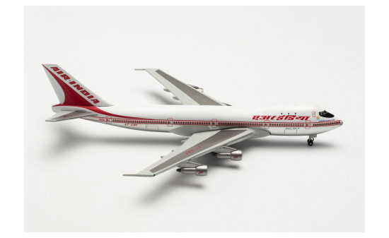 Herpa 535892 Air India Boeing 747-200 - 50 Years of 747 Introduction - VT-EBE Emperor Shahjehan 1:500