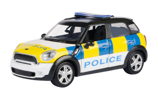 Motormax 79751 Mini Cooper S Countryman,  Police, Polizei (GB) 1:24