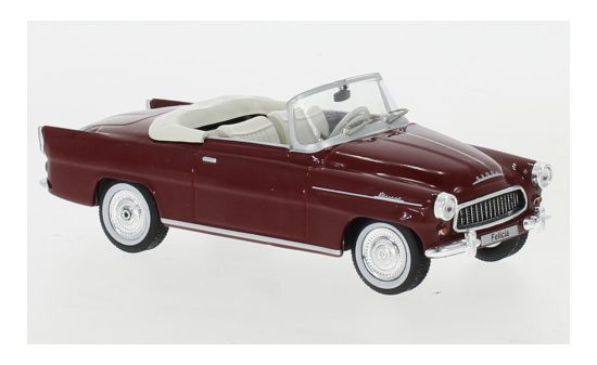 IXO CLC388N Skoda Felicia Roadster, dunkelrot, 1959 1:43