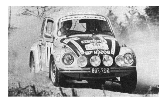 IXO RAC360B VW 1303 S Käfer, No.11, Rallye WM, Rally Portugal, T.Fall/M.Wood, 1973 1:43