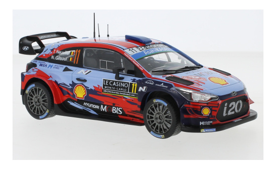 IXO 24RAL002A Hyundai i20 WRC, No.11, Rallye WM, Rally Monte Carlo , T.Neuville/N.Gilsoul, 2019 1:24