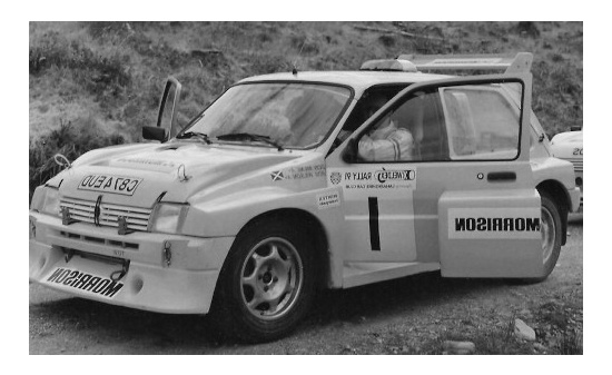 IXO RAC362 MG Metro 6R4, RHD, No.1, Morrison, Scottish Rally Championship, Championship Winner, D.Milne/B.Wilson, 1991 1:43