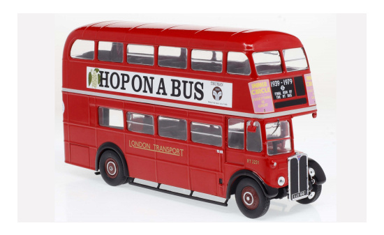 IXO BUS030LQ AEC Regent III RT, RHD, London Transport, 1939 1:43