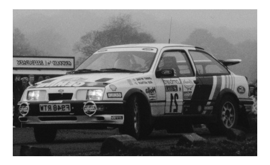 IXO 18RMC079A20 Ford Sierra RS Cosworth, RHD, No.21, Rallye WM, RAC Rally, J.McRae/R.Arthur, 1989 1:18