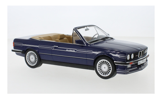 MCG 18224 BMW Alpina C2 2.7 Cabriolet, metallic-dunkelblau/Dekor, Basis: E30, 1986 1:18