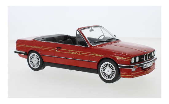 MCG 18223 BMW Alpina C2 2.7 Cabriolet, rot/Dekor, Basis: E30, 1986 1:18