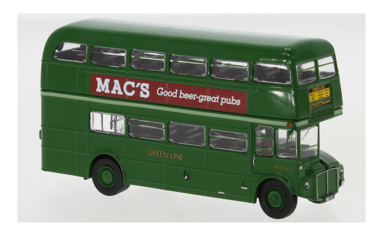 Brekina 61111 AEC Routemaster, London Greenline - Macs Pub, 1965 1:87