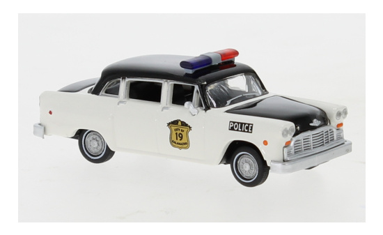 Brekina BRE58941 Checker Cab - Kalamazoo Police Department 1:87