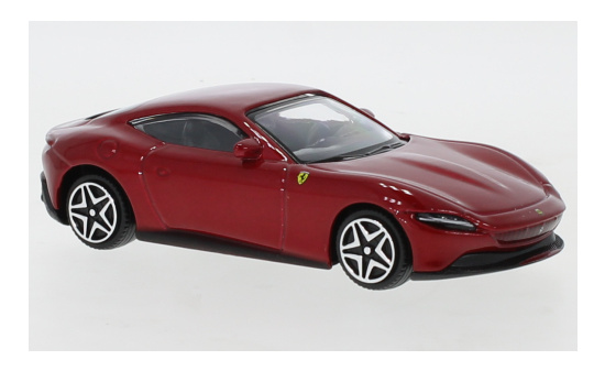 Bburago 18-36047RED Ferrari Roma, metallic-rot 1:43