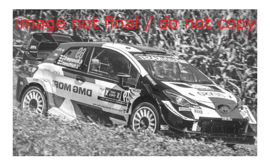 IXO RAM805 Toyota Yaris WRC, No.69, Rallye WM, Rally Ypres, K.Rovanperä/J.Halttunen, 2021 1:43