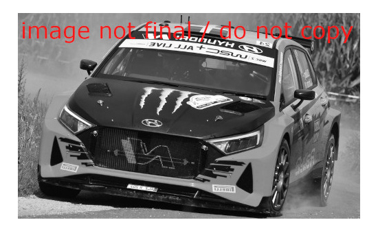 IXO RAM813LQ Hyundai i20 N Rally 2, No.24, Rally Ypres, O.Solberg/A.Johnston, 2021 - Vorbestellung 1:43