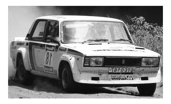 IXO RAC379A Lada 2105 VFTS, No.18, Rallye Barum, V.Blahna/P.Schovanek, 1986 1:43